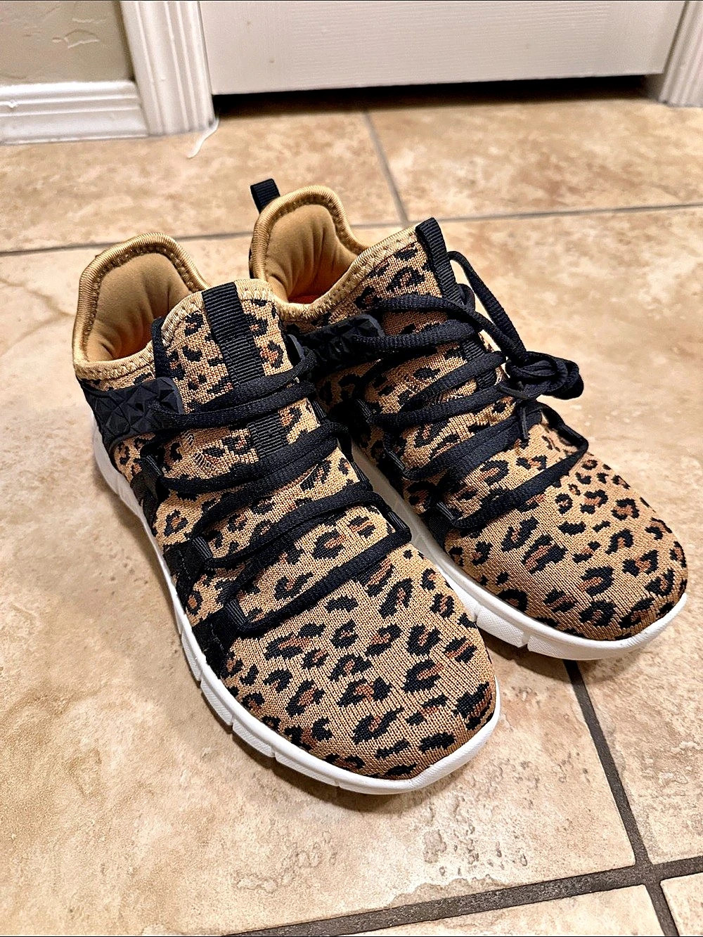 Leopard Print Sneakers